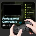 Flashing StarᵀᴹWireless Retro Game Console Play Game Stick with Built-in 20000+Games and 9 Emulators Retro Plug and Play Video Games for TV 4K HDMI Output